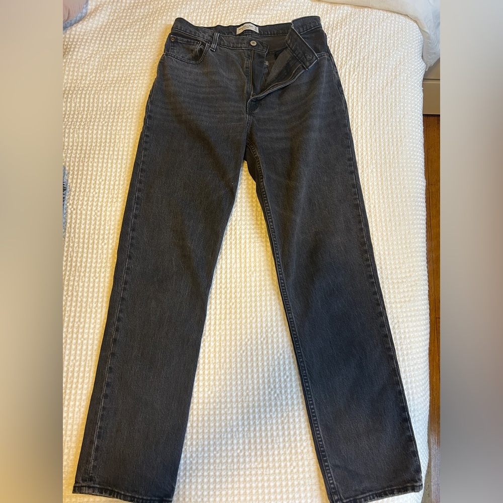Abercrombie & Fitch The 90’s Straight Ultra High Rise Jeans